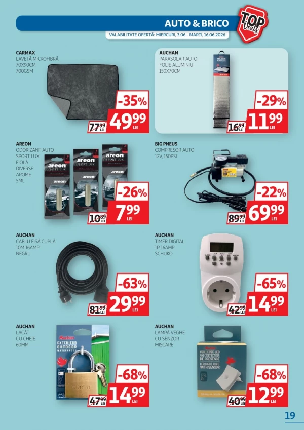 Каталог Auchan - Каталог скидок, страница 19: скидки и акции 03 - 16 июня 2026