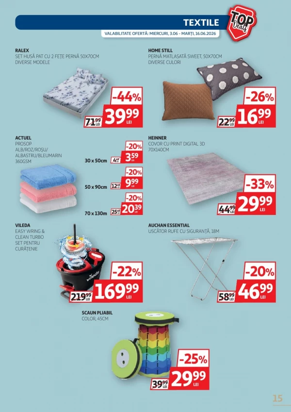 Каталог Auchan - Каталог скидок, страница 15: скидки и акции 03 - 16 июня 2026