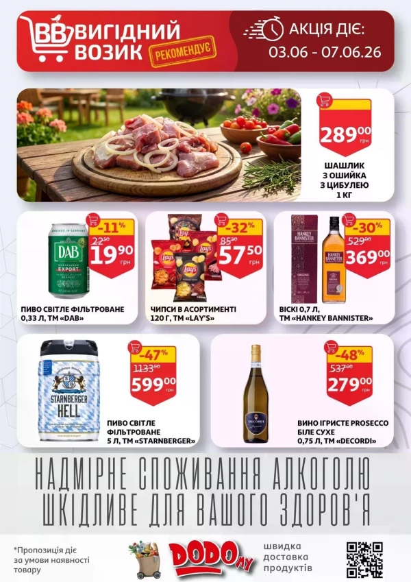 Каталог Auchan - Каталог знижок, сторінка 3: знижки та акції 03 - 09 червня 2026