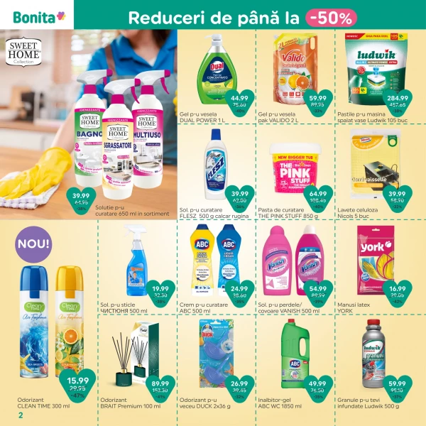 Catalog Bonita - Catalogul cu reduceri, pagina 2: reduceri și oferte 01 - 30 iunie 2026