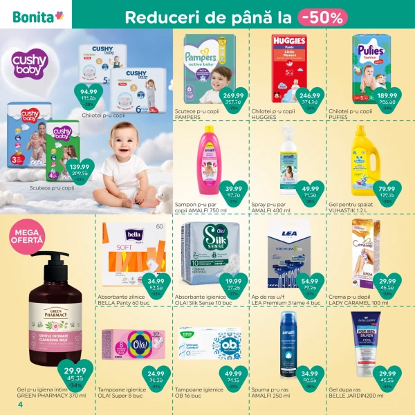 Catalog Bonita - Catalogul cu reduceri, pagina 4: reduceri și oferte 01 - 30 iunie 2026