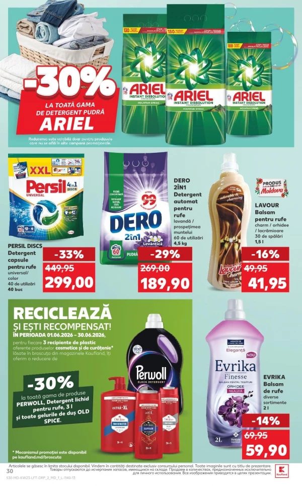 Catalog Kaufland - Catalogul cu reduceri, pagina 30: reduceri și oferte 04 - 10 iunie 2026