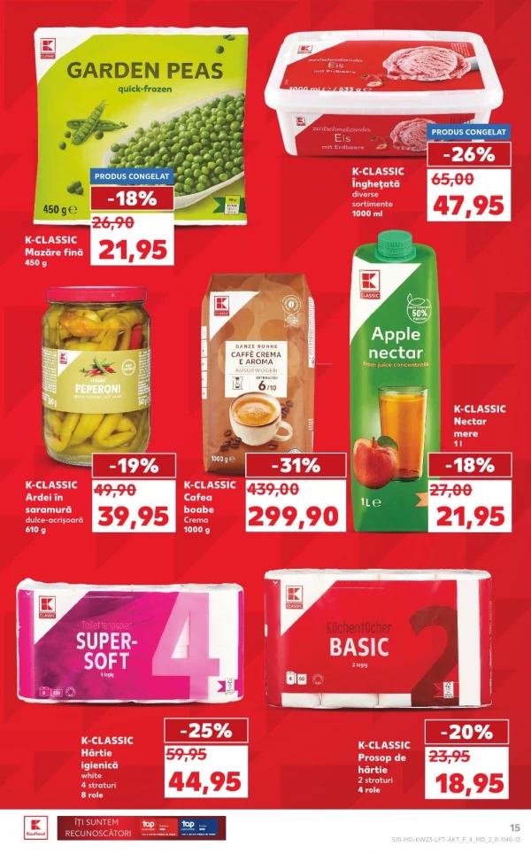 Catalog Kaufland - Catalogul cu reduceri, pagina 15: reduceri și oferte 04 - 10 iunie 2026