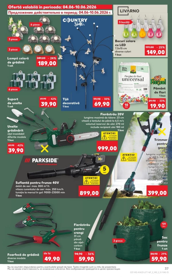Catalog Kaufland - Catalogul cu reduceri, pagina 37: reduceri și oferte 04 - 10 iunie 2026