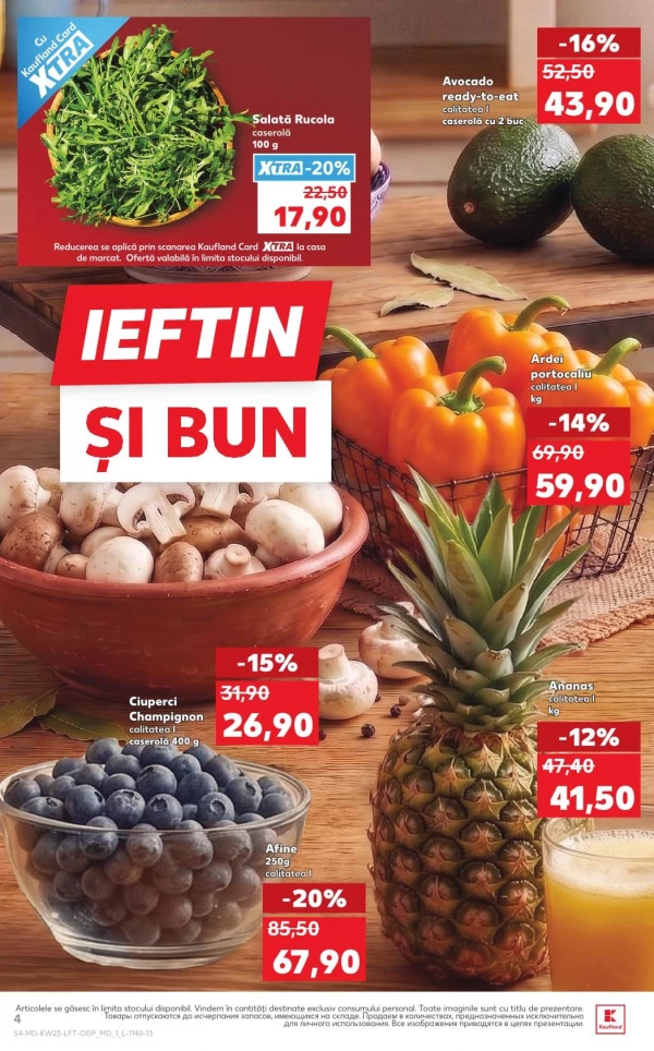 Catalog Kaufland - Catalogul cu reduceri, pagina 4: reduceri și oferte 04 - 10 iunie 2026