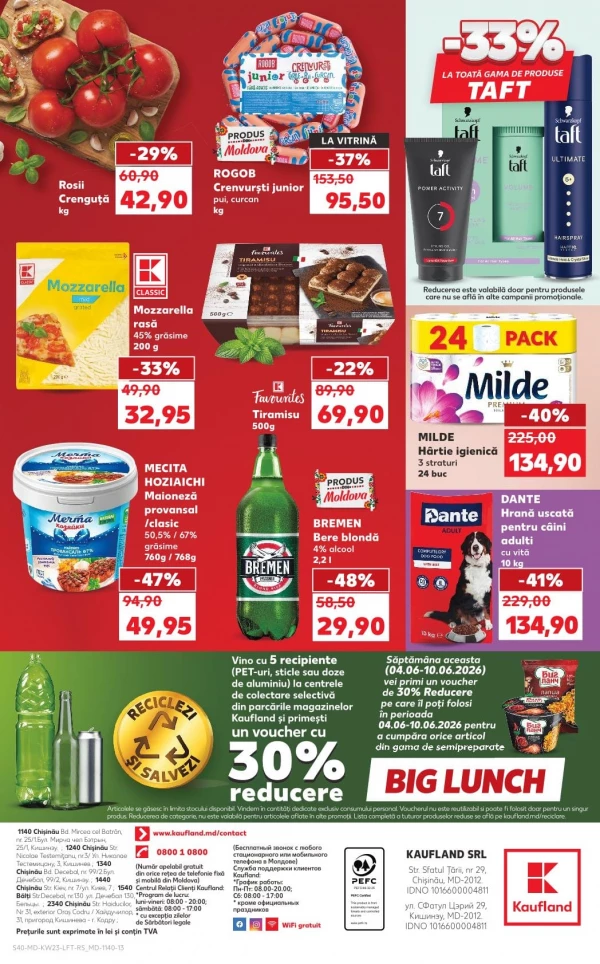 Catalog Kaufland - Catalogul cu reduceri, pagina 40: reduceri și oferte 04 - 10 iunie 2026