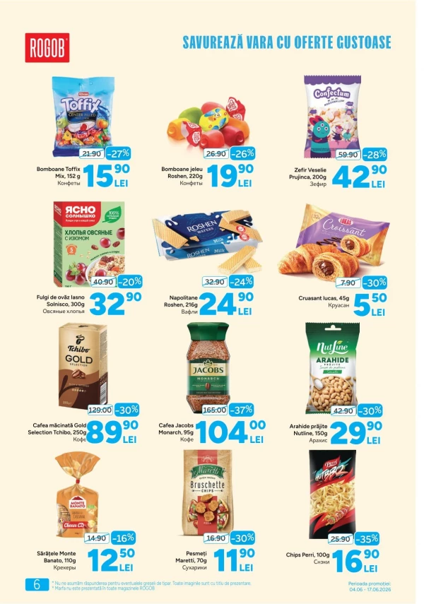 Catalog Rogob - Catalogul cu reduceri, pagina 6: reduceri și oferte 04 - 17 iunie 2026