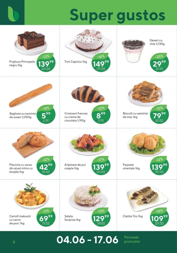 Catalog Bonus - Catalogul cu reduceri, pagina 2: reduceri și oferte 04 - 17 iunie 2026