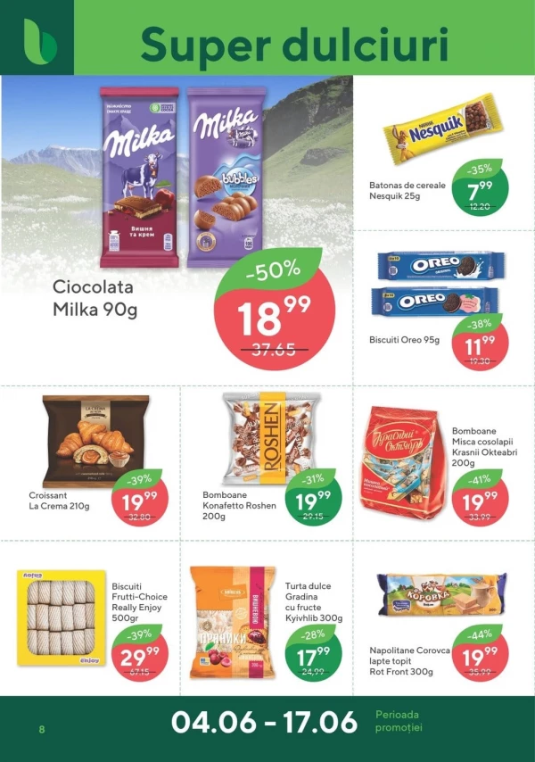Catalog Bonus - Catalogul cu reduceri, pagina 8: reduceri și oferte 04 - 17 iunie 2026