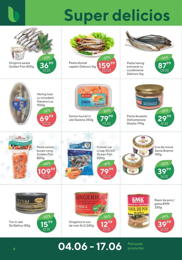 Catalog Bonus - Catalogul cu reduceri, pagina 6: reduceri și oferte 04 - 17 iunie 2026