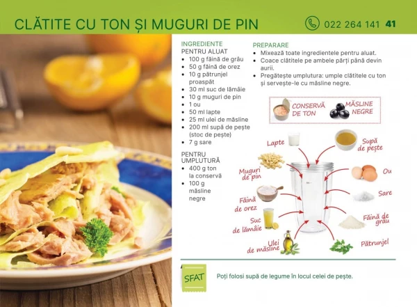 Catalog Telemarket - Cartea de rețete Nuntrilife Kitchen, pagina 41: reduceri și oferte 