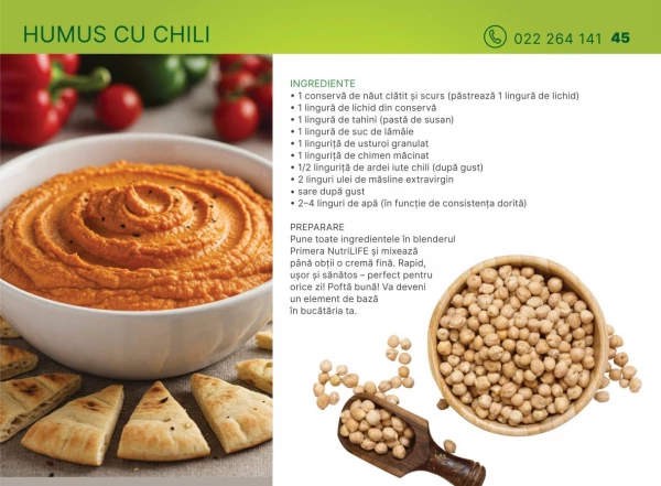 Catalog Telemarket - Cartea de rețete Nuntrilife Kitchen, pagina 45: reduceri și oferte 