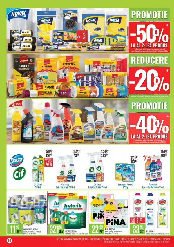 Catalog Mega Alina - Catalogul cu reduceri, pagina 14: reduceri și oferte 02 - 30 iunie 2026