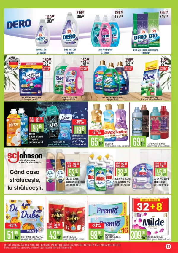 Catalog Mega Alina - Catalogul cu reduceri, pagina 13: reduceri și oferte 02 - 30 iunie 2026