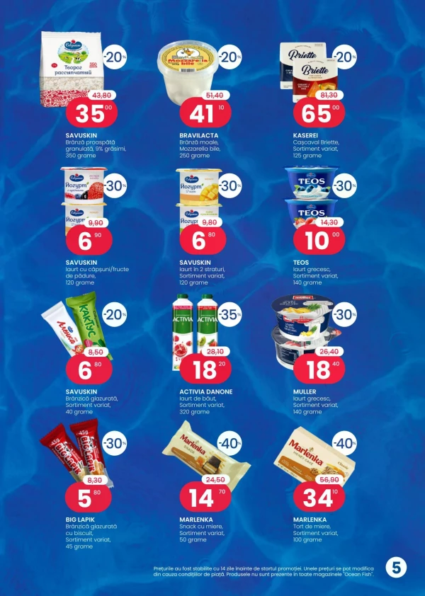 Catalog Ocean Fish - Catalogul cu reduceri, pagina 5: reduceri și oferte 01 - 30 iunie 2026