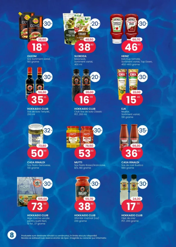 Catalog Ocean Fish - Catalogul cu reduceri, pagina 8: reduceri și oferte 01 - 30 iunie 2026