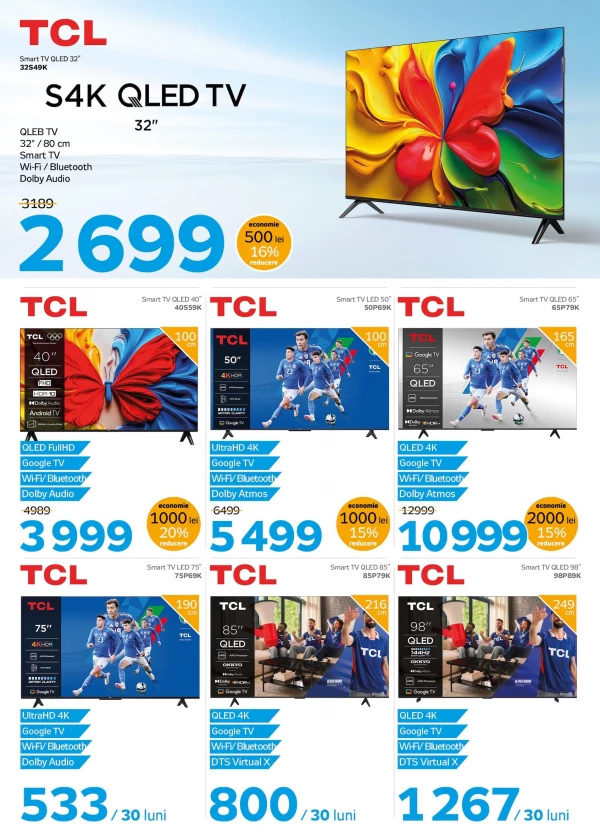 Catalog Maximum - FIFA 2026 pe ecran mare: reduceri de până la 30% la televizoare de la branduri de renume mondial, pagina 3: reduceri și oferte 05 iunie - 19 iulie 2026