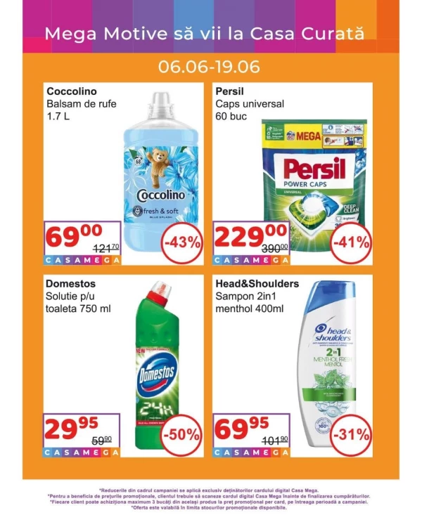 Catalog Casa Mega - Catalogul cu reduceri, pagina 15: reduceri și oferte 06 - 26 iunie 2026