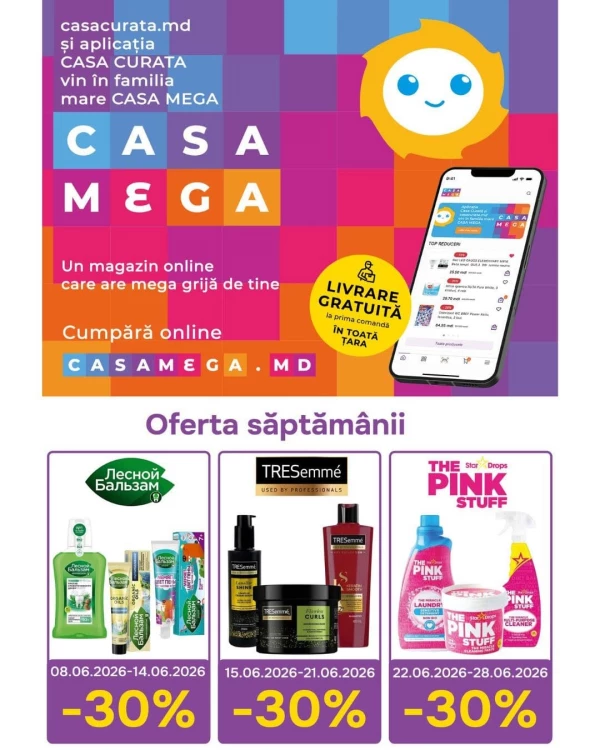 Catalog Casa Mega - Catalogul cu reduceri, pagina 2: reduceri și oferte 06 - 26 iunie 2026