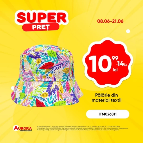 Catalog Aurora Multimarket - Catalogul cu reduceri, pagina 13: reduceri și oferte 08 - 21 iunie 2026