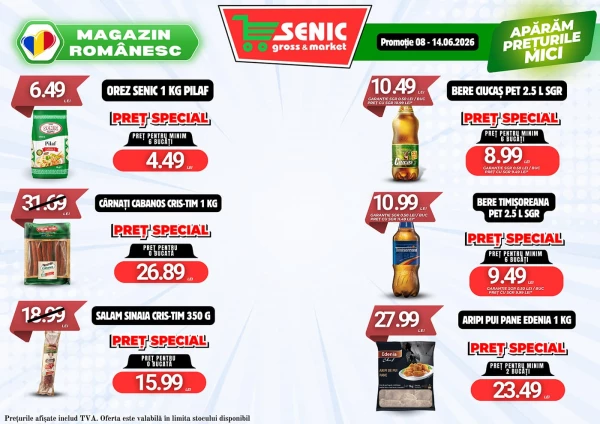 Catalog Senic - Catalogul cu reduceri, pagina 2: reduceri și oferte 08 - 14 iunie 2026