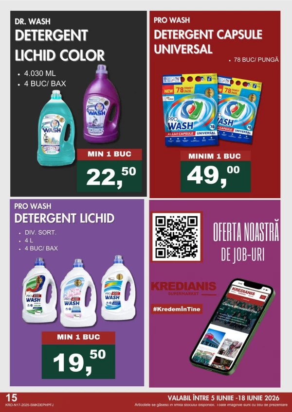 Catalog Kredianis - Catalogul cu reduceri, pagina 16: reduceri și oferte 05 - 18 iunie 2026