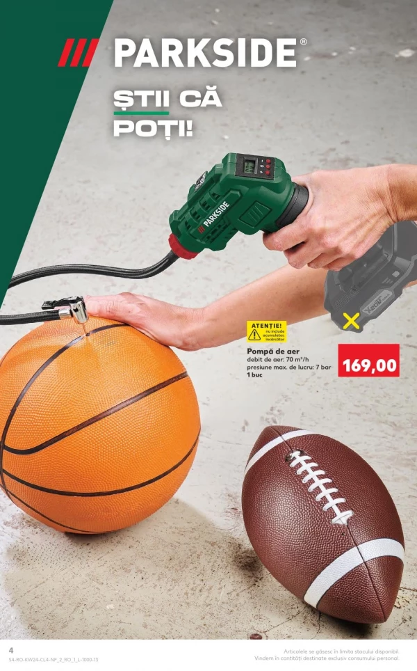 Catalog Kaufland - Catalogul cu reduceri NonFood, pagina 4: reduceri și oferte 10 - 16 iunie 2026