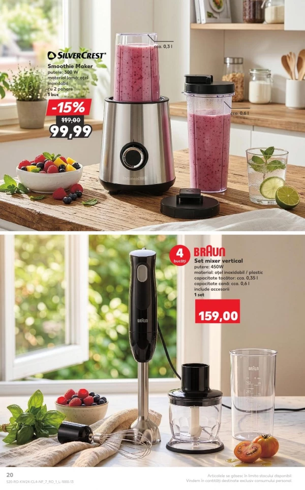 Catalog Kaufland - Catalogul cu reduceri NonFood, pagina 20: reduceri și oferte 10 - 16 iunie 2026