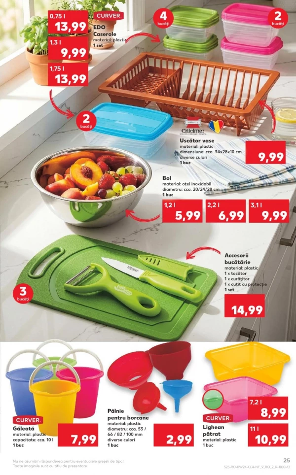 Catalog Kaufland - Catalogul cu reduceri NonFood, pagina 25: reduceri și oferte 10 - 16 iunie 2026