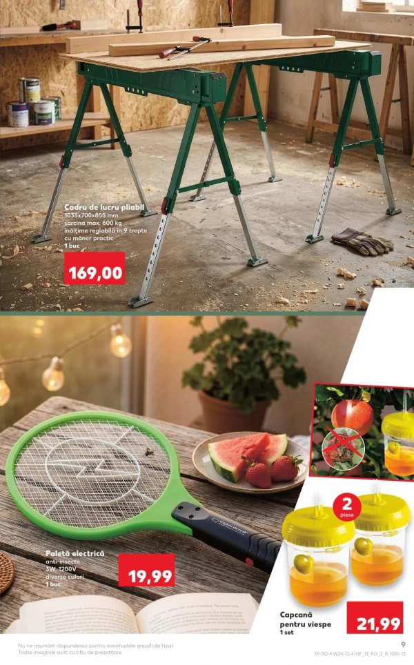 Catalog Kaufland - Catalogul cu reduceri NonFood, pagina 9: reduceri și oferte 10 - 16 iunie 2026