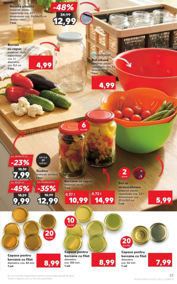 Catalog Kaufland - Catalogul cu reduceri NonFood, pagina 23: reduceri și oferte 10 - 16 iunie 2026