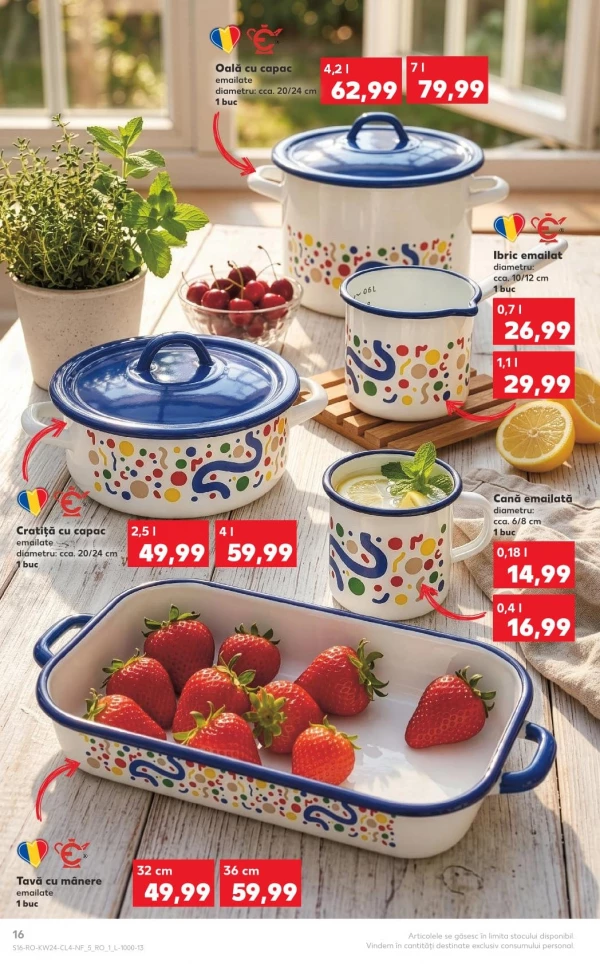 Catalog Kaufland - Catalogul cu reduceri NonFood, pagina 16: reduceri și oferte 10 - 16 iunie 2026