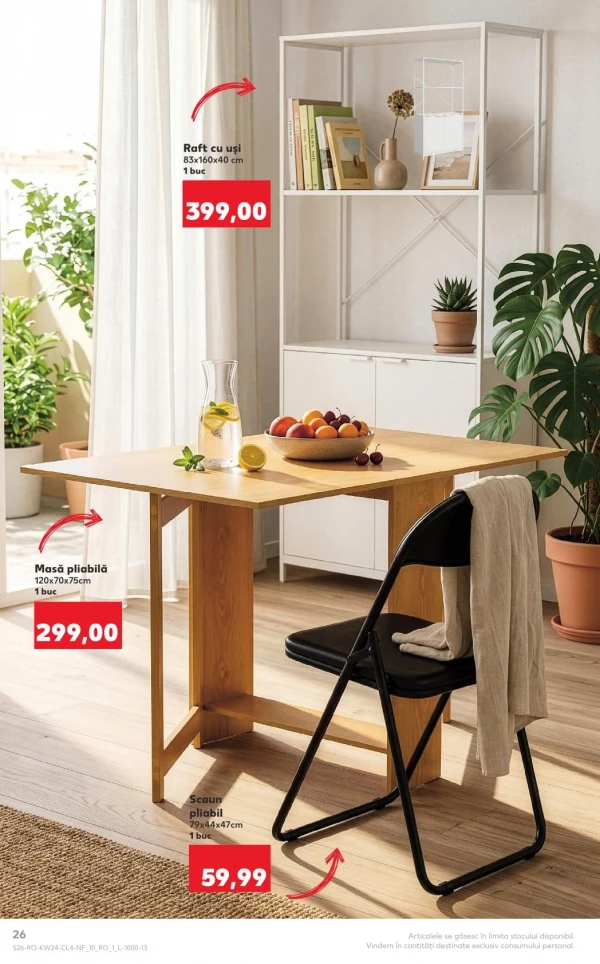 Catalog Kaufland - Catalogul cu reduceri NonFood, pagina 26: reduceri și oferte 10 - 16 iunie 2026