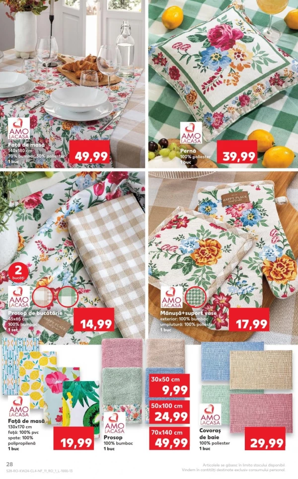 Catalog Kaufland - Catalogul cu reduceri NonFood, pagina 28: reduceri și oferte 10 - 16 iunie 2026
