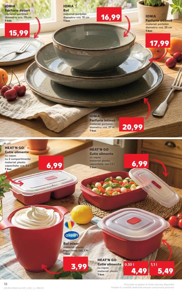 Catalog Kaufland - Catalogul cu reduceri NonFood, pagina 18: reduceri și oferte 10 - 16 iunie 2026