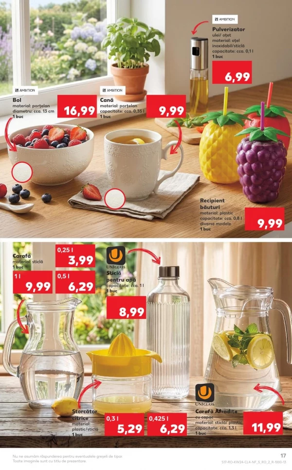 Catalog Kaufland - Catalogul cu reduceri NonFood, pagina 17: reduceri și oferte 10 - 16 iunie 2026