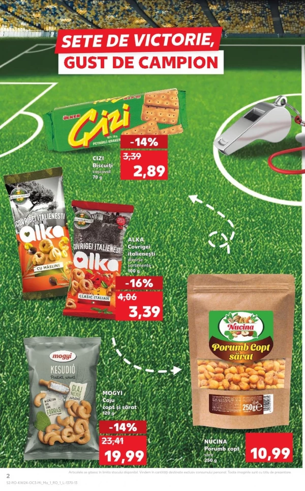 Catalog Kaufland - Catalogul cu reduceri, pagina 2: reduceri și oferte 10 - 16 iunie 2026