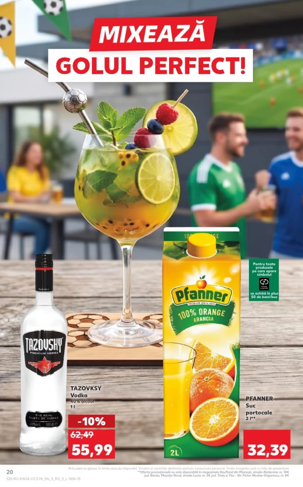 Catalog Kaufland - Catalogul cu reduceri, pagina 20: reduceri și oferte 10 - 16 iunie 2026