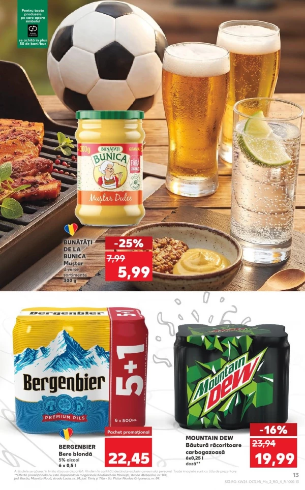 Catalog Kaufland - Catalogul cu reduceri, pagina 13: reduceri și oferte 10 - 16 iunie 2026