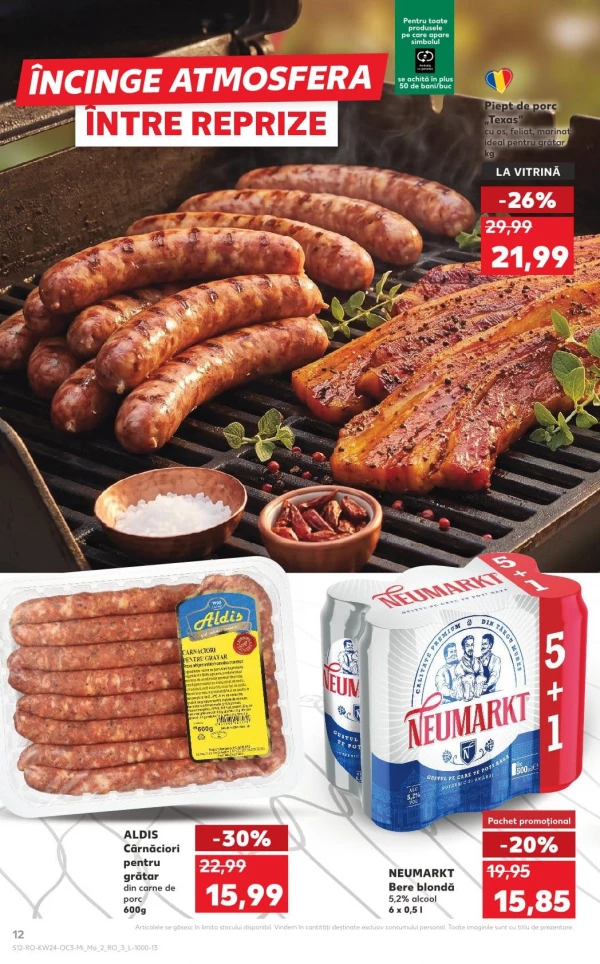 Catalog Kaufland - Catalogul cu reduceri, pagina 12: reduceri și oferte 10 - 16 iunie 2026