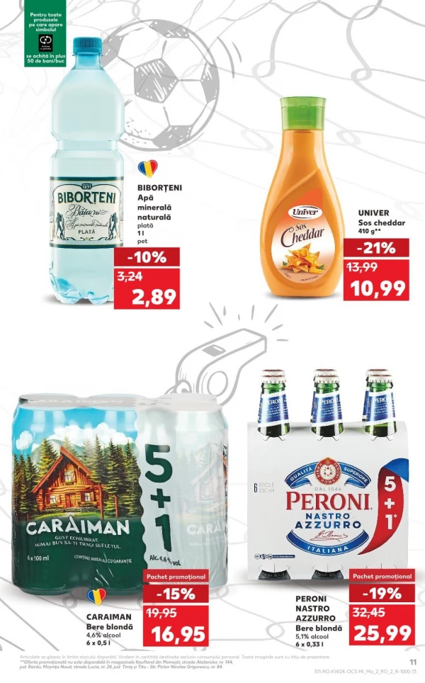 Catalog Kaufland - Catalogul cu reduceri, pagina 11: reduceri și oferte 10 - 16 iunie 2026