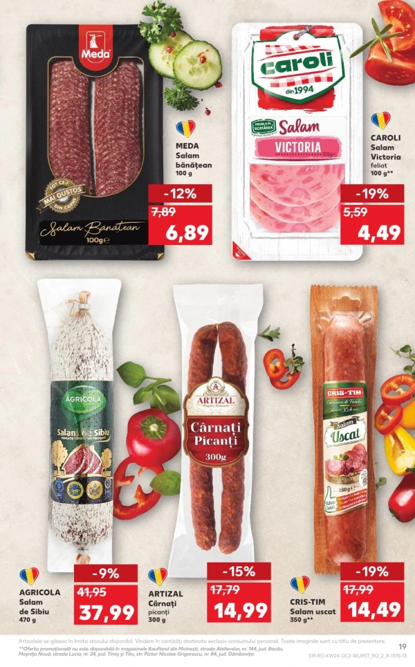 Catalog Kaufland - Catalogul cu reduceri, pagina 19: reduceri și oferte 10 - 16 iunie 2026