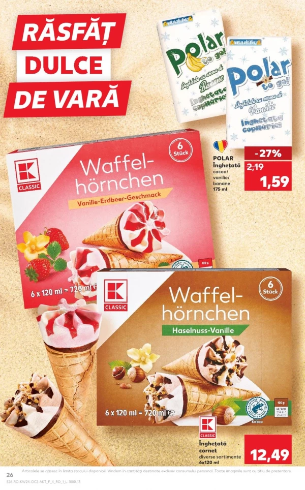 Catalog Kaufland - Catalogul cu reduceri, pagina 26: reduceri și oferte 10 - 16 iunie 2026