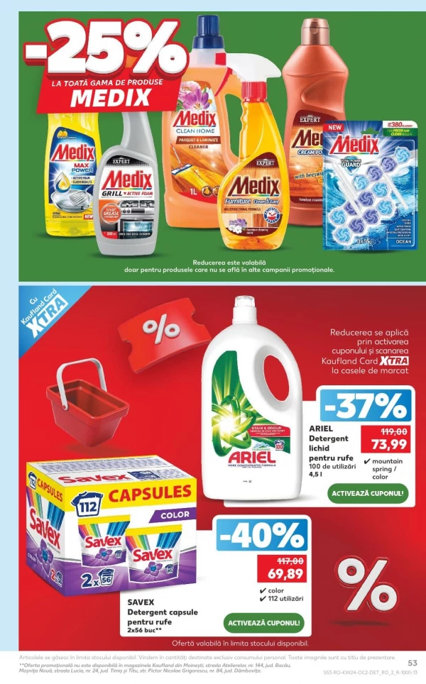 Catalog Kaufland - Catalogul cu reduceri, pagina 53: reduceri și oferte 10 - 16 iunie 2026