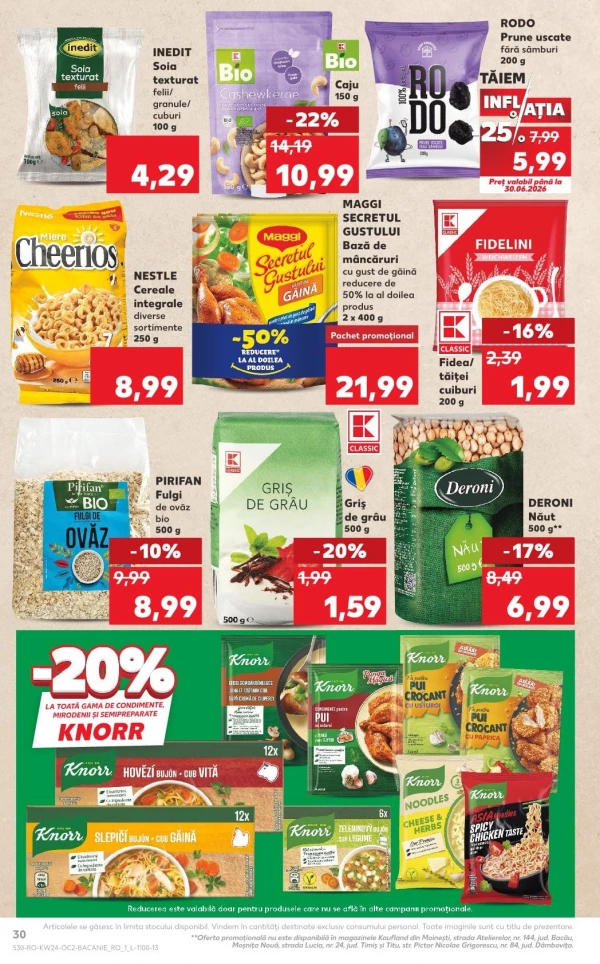 Catalog Kaufland - Catalogul cu reduceri, pagina 30: reduceri și oferte 10 - 16 iunie 2026
