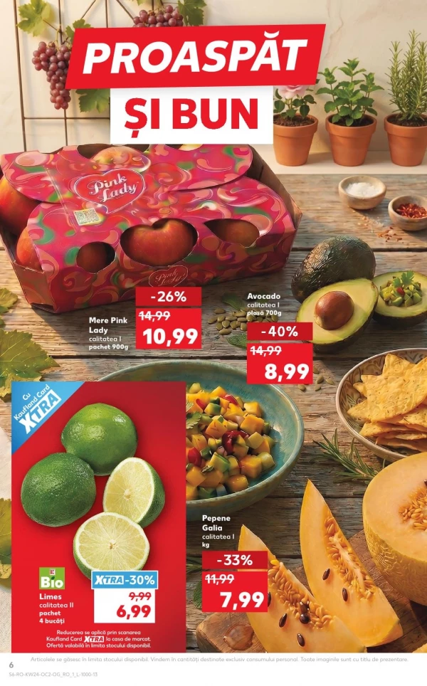 Catalog Kaufland - Catalogul cu reduceri, pagina 6: reduceri și oferte 10 - 16 iunie 2026