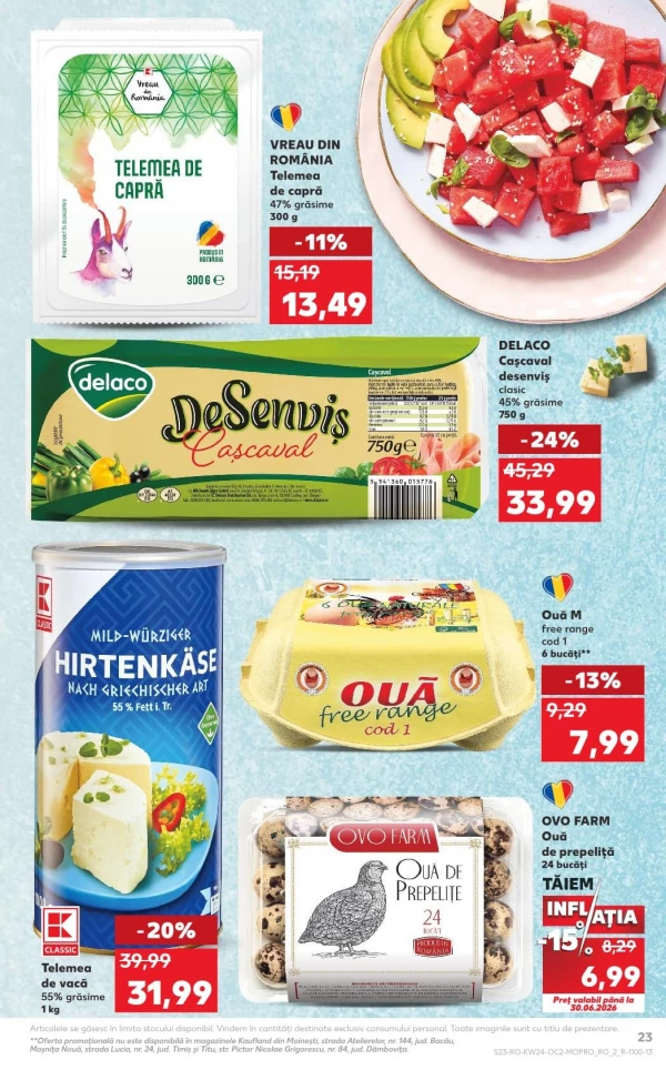 Catalog Kaufland - Catalogul cu reduceri, pagina 23: reduceri și oferte 10 - 16 iunie 2026