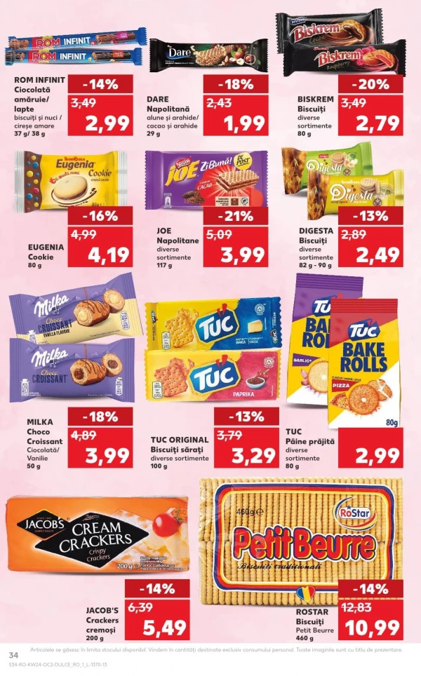 Catalog Kaufland - Catalogul cu reduceri, pagina 34: reduceri și oferte 10 - 16 iunie 2026