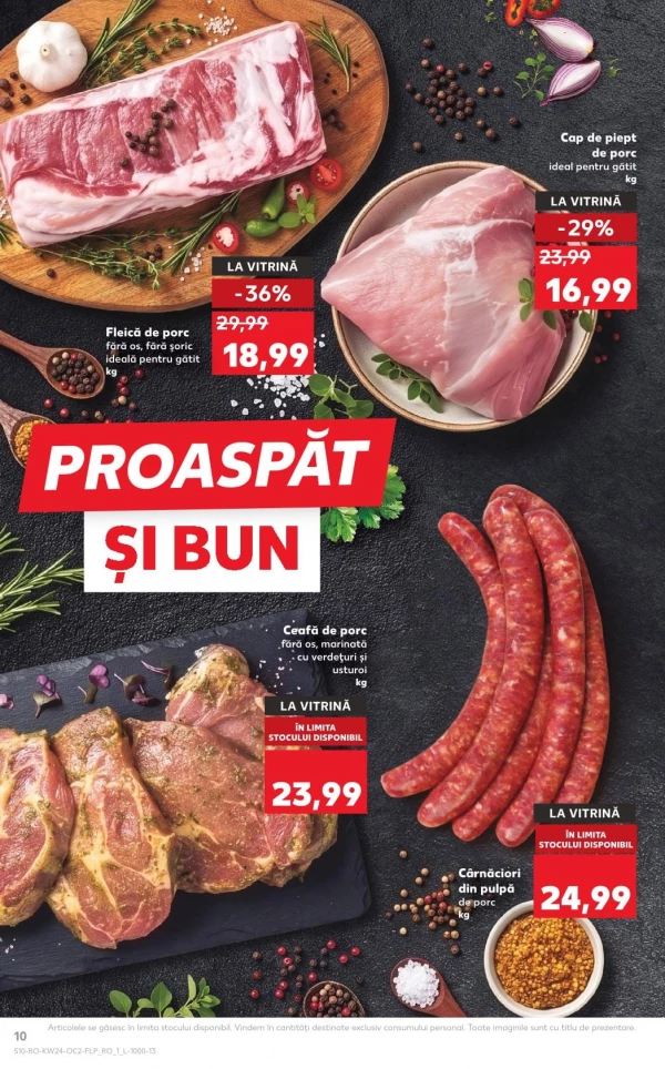 Catalog Kaufland - Catalogul cu reduceri, pagina 10: reduceri și oferte 10 - 16 iunie 2026