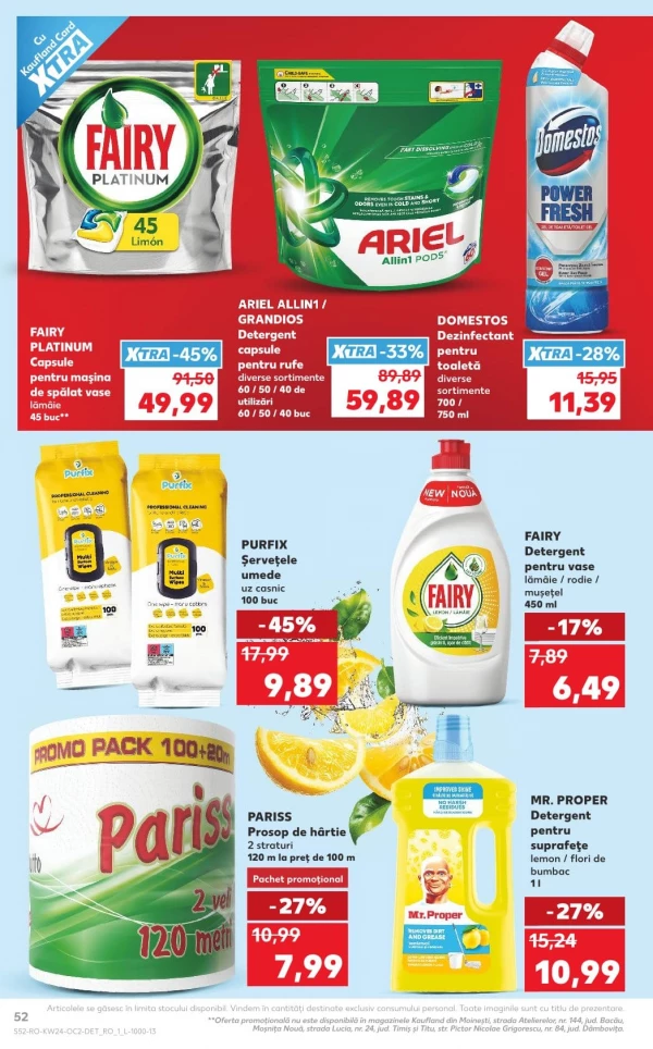 Catalog Kaufland - Catalogul cu reduceri, pagina 52: reduceri și oferte 10 - 16 iunie 2026